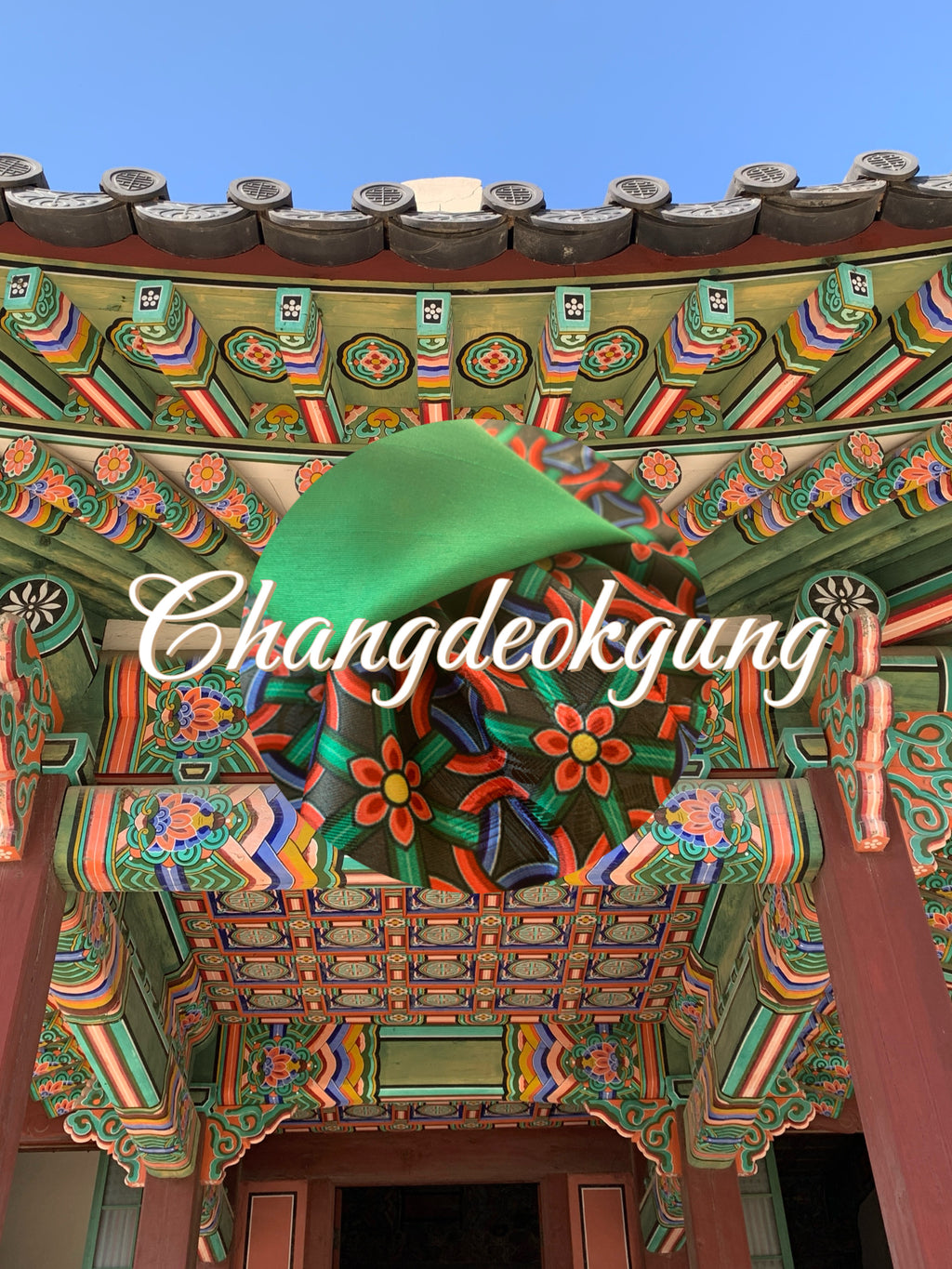 Korean Dancheong Reversible Bojagi 50cm