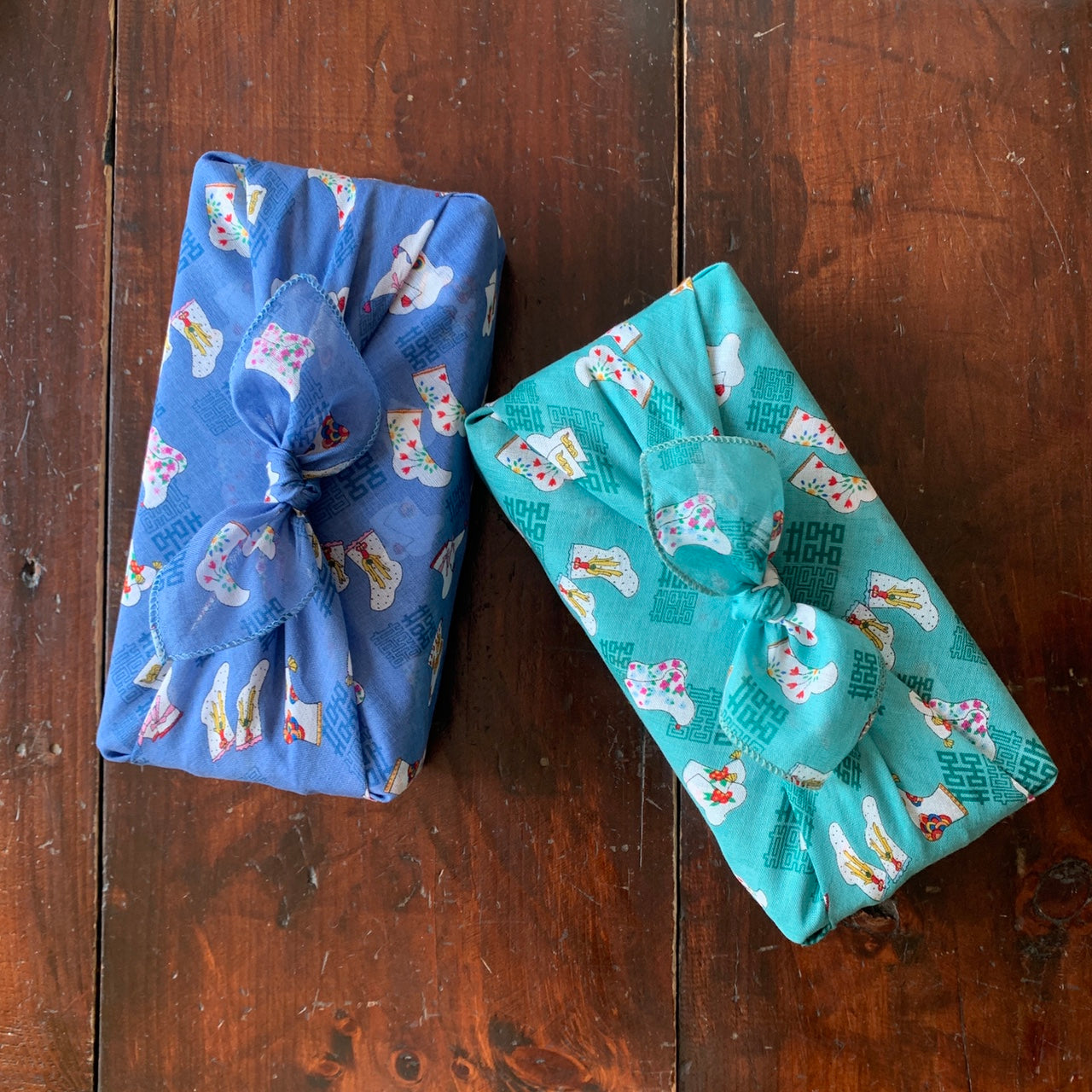 Beoseon Print Bojagi Set (4 Colors)
