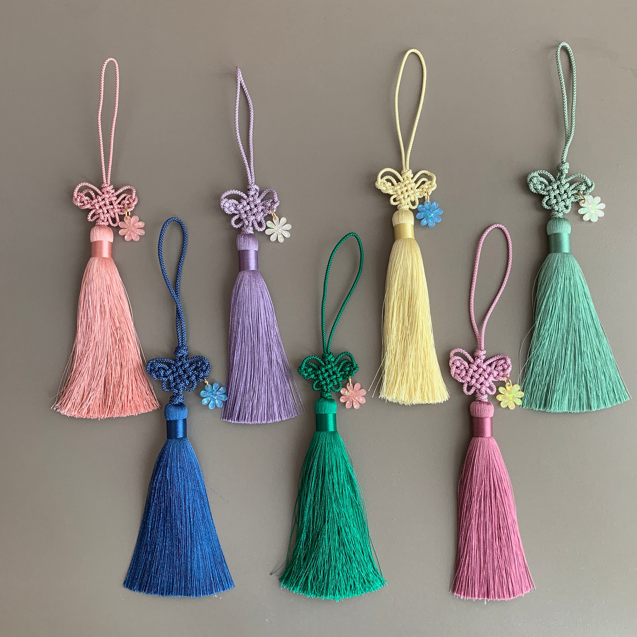 Korean Butterfly Knot Tassel Norigae (7 Colors)