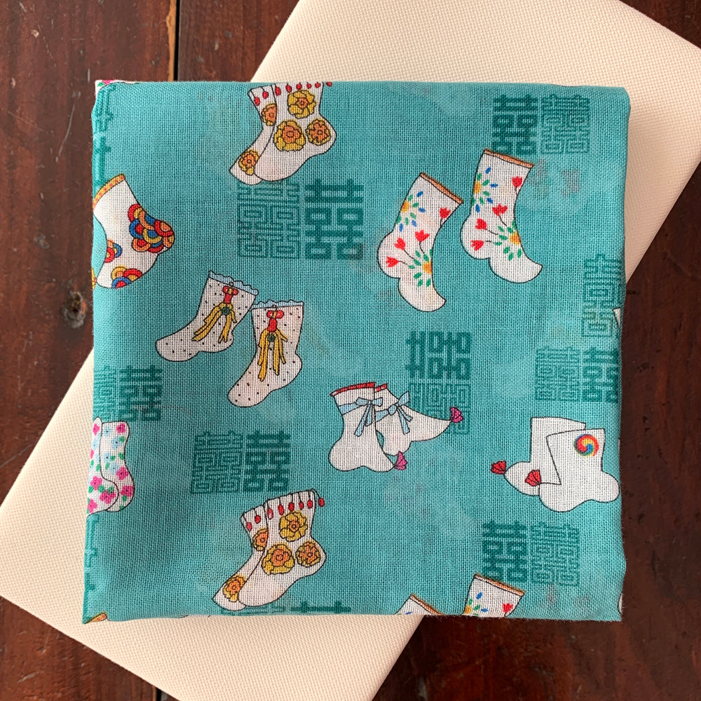 Beoseon Print Bojagi Set (4 Colors)