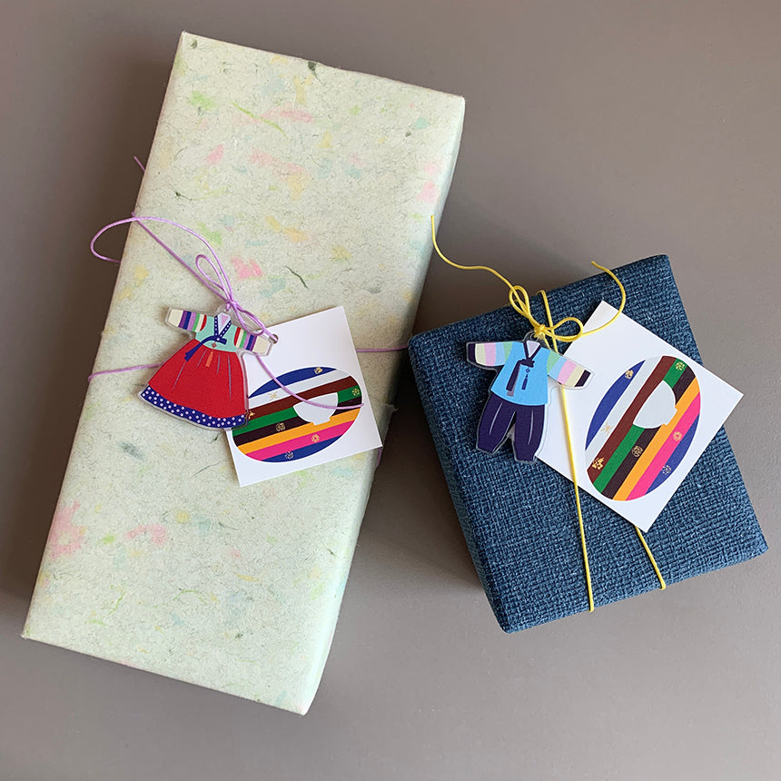 Dressed in Korea — Acrylic Charm Set (12 Pieces)