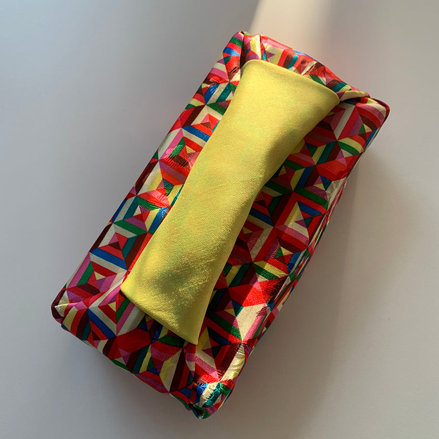 Korean Dancheong Reversible Bojagi 50cm
