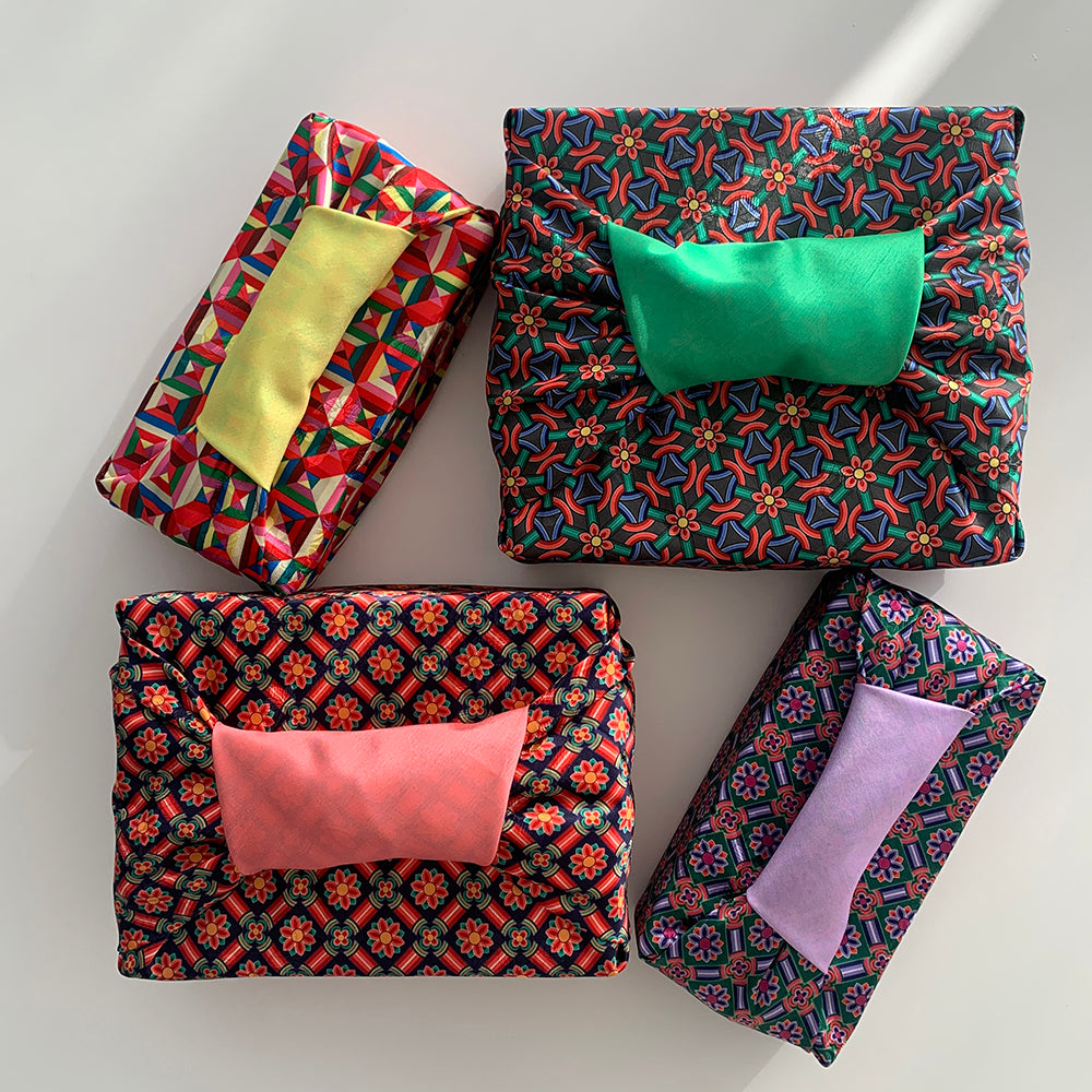 Korean Dancheong Reversible Bojagi 50cm