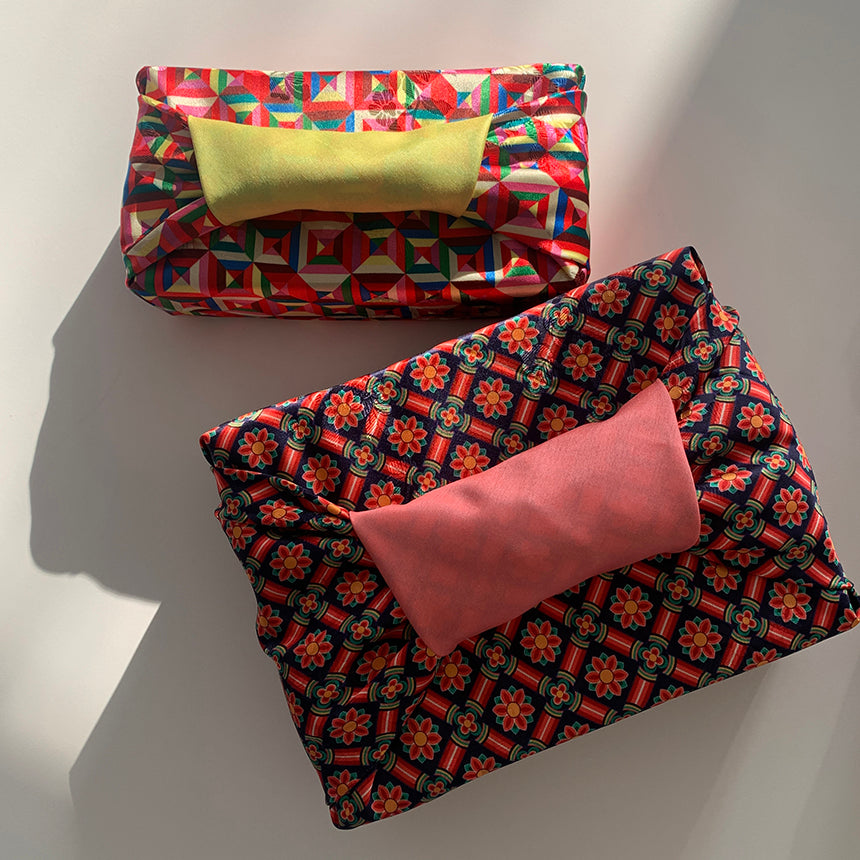 Korean Dancheong Reversible Bojagi 50cm