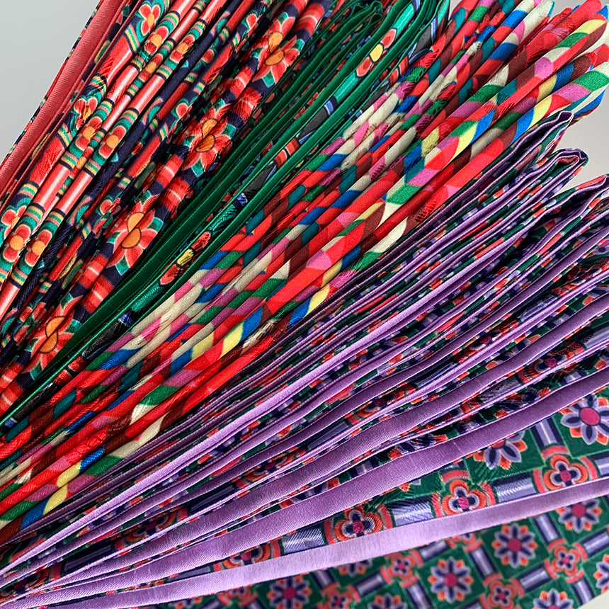 Korean Dancheong Reversible Bojagi 50cm