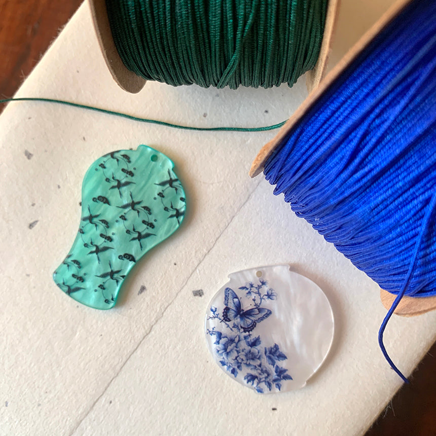 Korean Ceramic Charm Set — Cheongja & Baekja (21 Pieces)