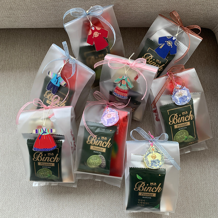 Dressed in Korea — Acrylic Charm Set (12 Pieces)