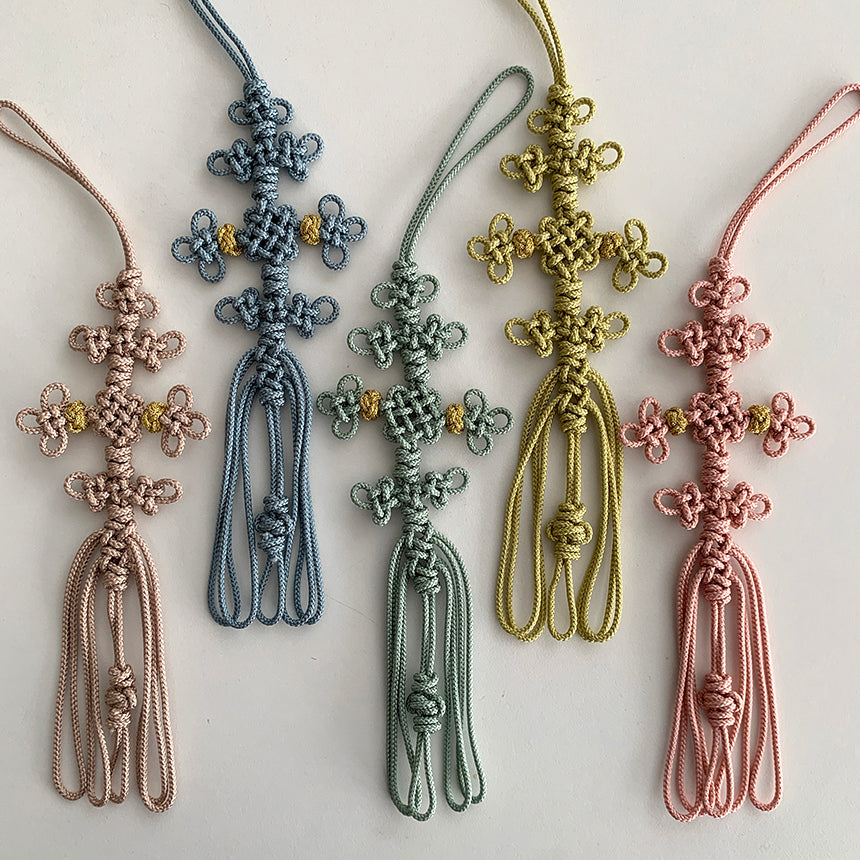 Korean Nakjibbal Knot Norigae Set (5 Colors)