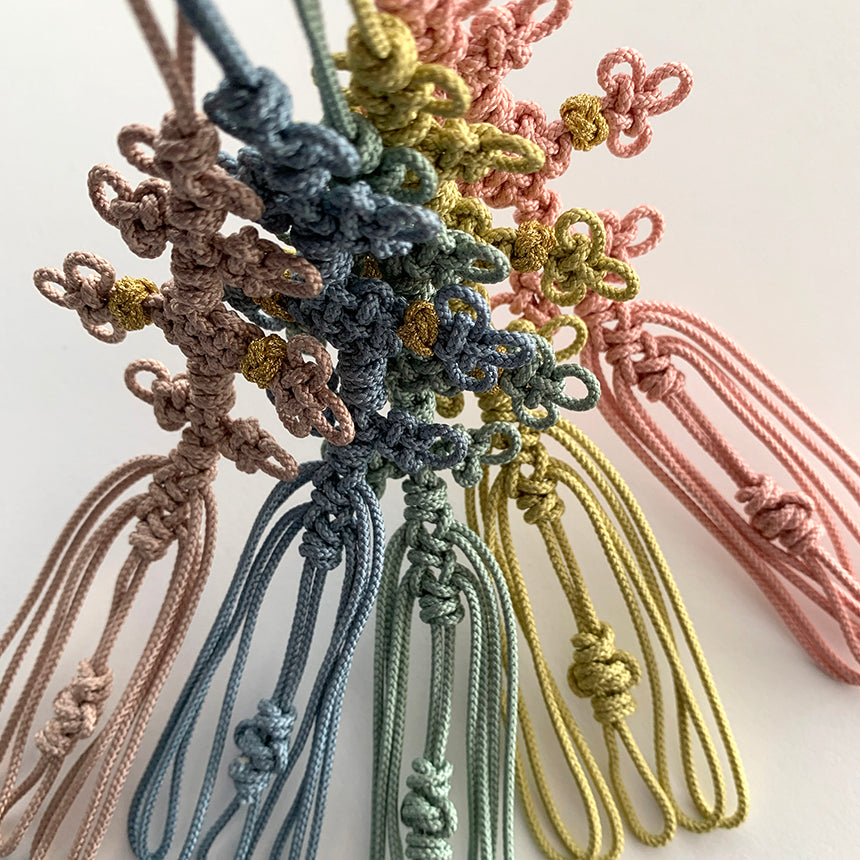 Korean Nakjibbal Knot Norigae Set (5 Colors)
