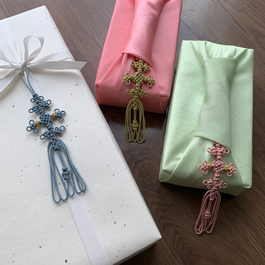 Korean Nakjibbal Knot Norigae Set (5 Colors)