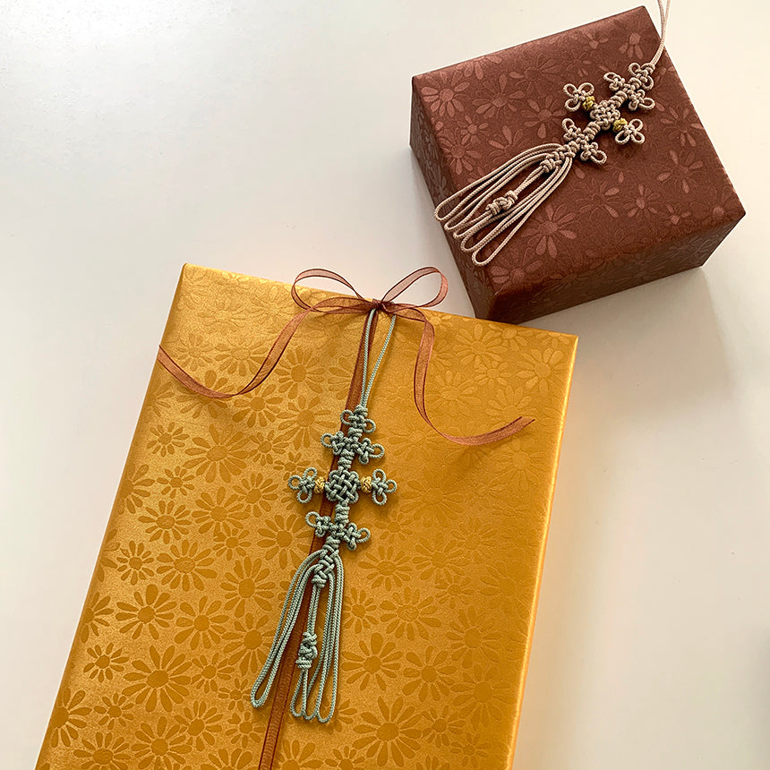 Korean Nakjibbal Knot Norigae Set (5 Colors)