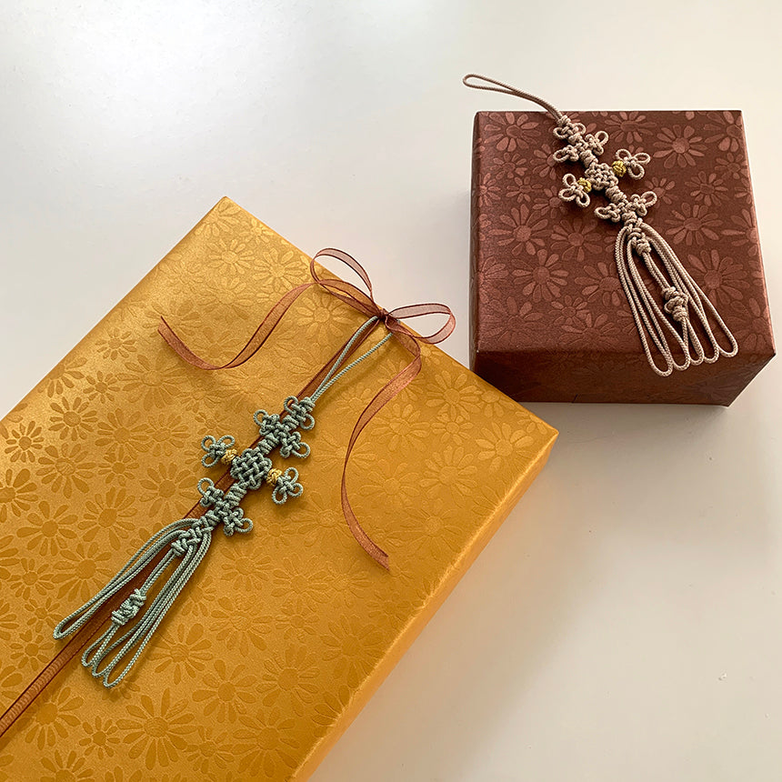 Korean Nakjibbal Knot Norigae Set (5 Colors)