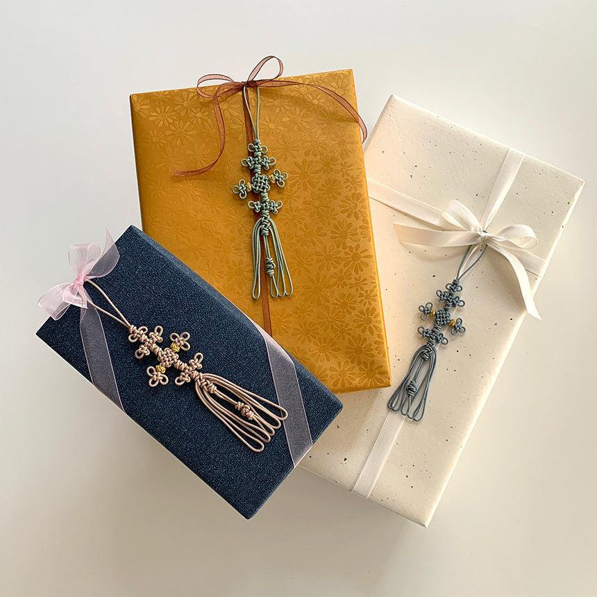Korean Nakjibbal Knot Norigae Set (5 Colors)