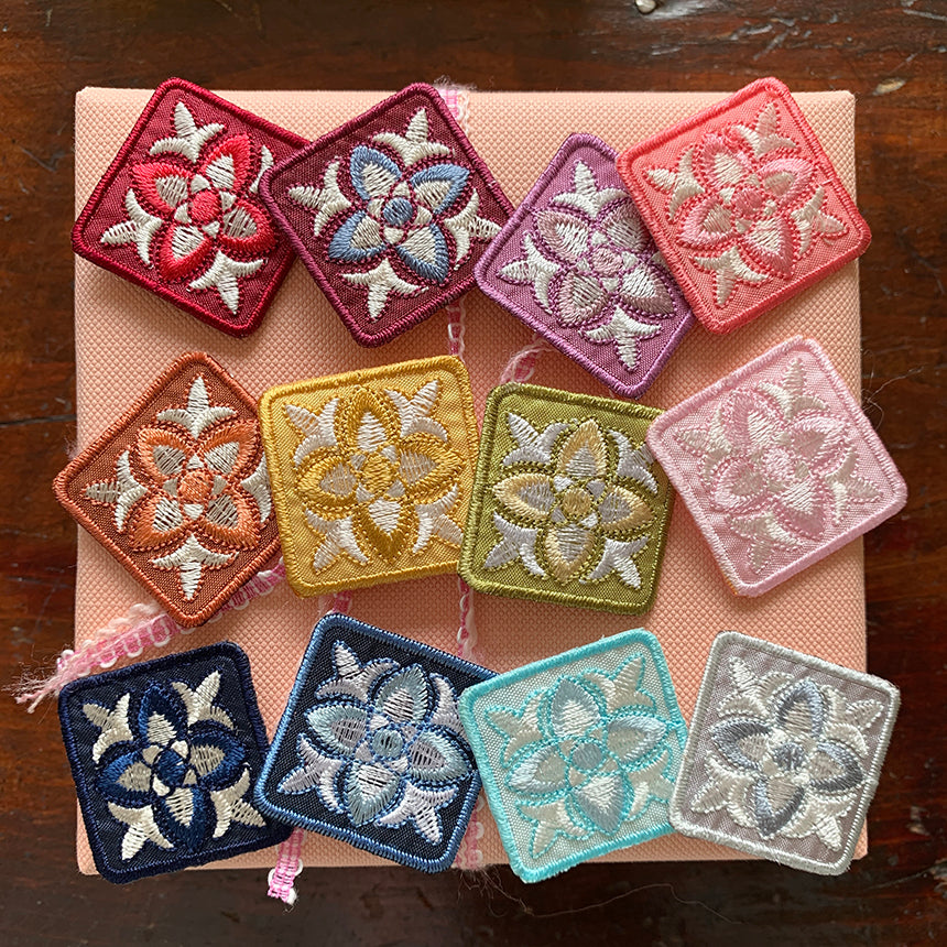 Korean Embroidery Patch- Dancheong (24pcs)