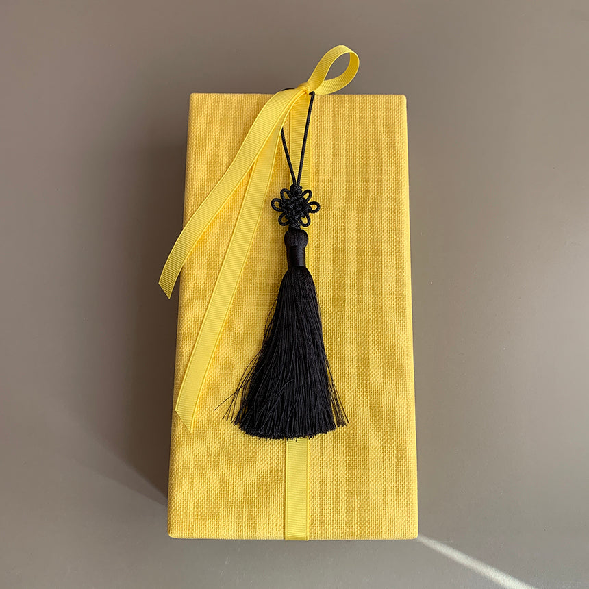 Korean Tassel Norigae – Chrysanthemum Knot | Vivid Set of 10