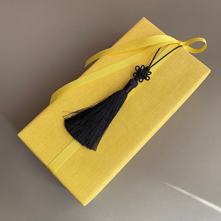 Korean Tassel Norigae – Chrysanthemum Knot | Vivid Set of 10