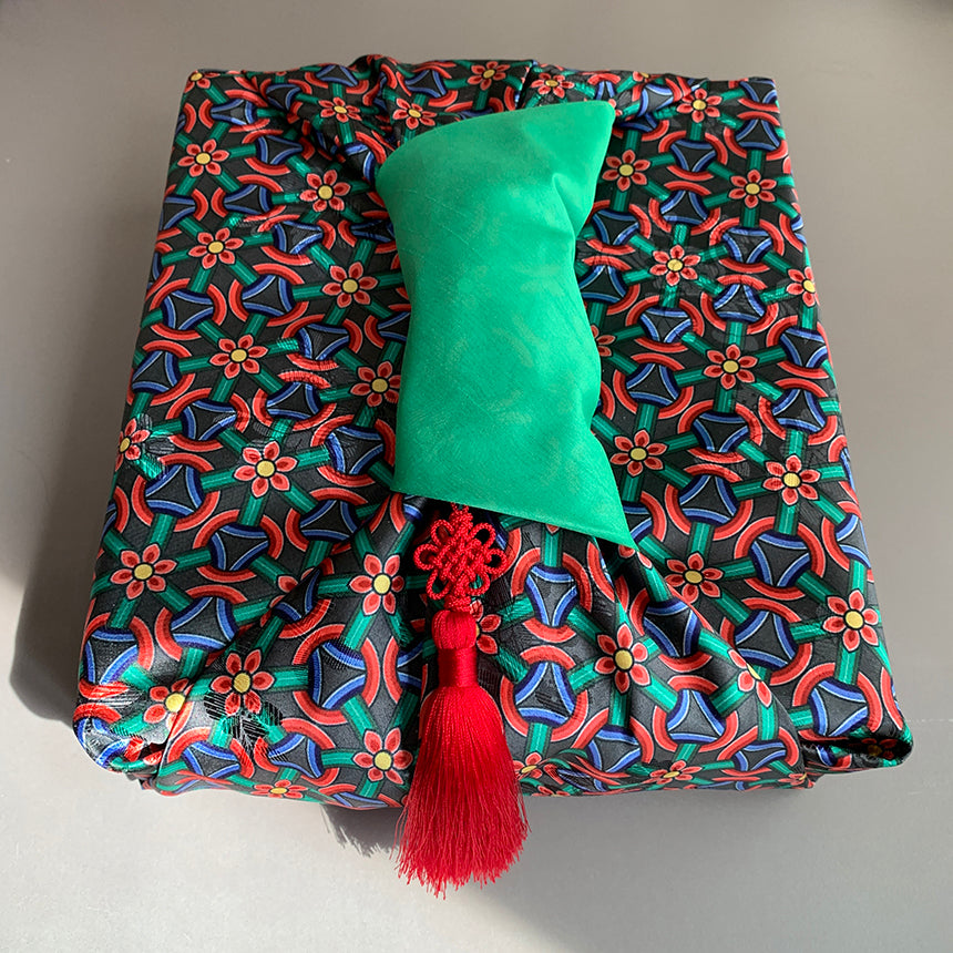 Korean Tassel Norigae – Chrysanthemum Knot | Vivid Set of 10