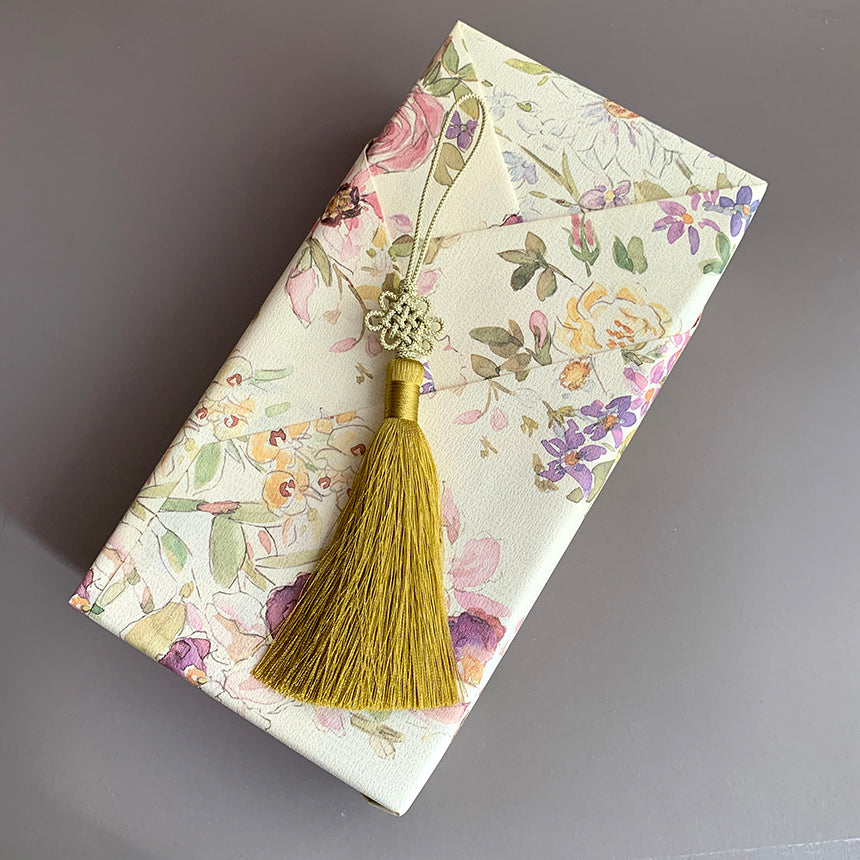 Korean Tassel Norigae – Chrysanthemum Knot | Pastel Set of 10