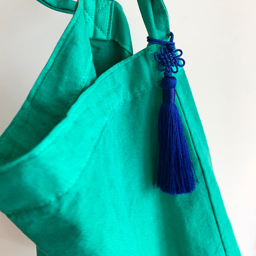 Korean Tassel Norigae – Chrysanthemum Knot | Vivid Set of 10