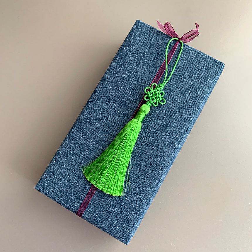 Korean Tassel Norigae – Chrysanthemum Knot | Vivid Set of 10