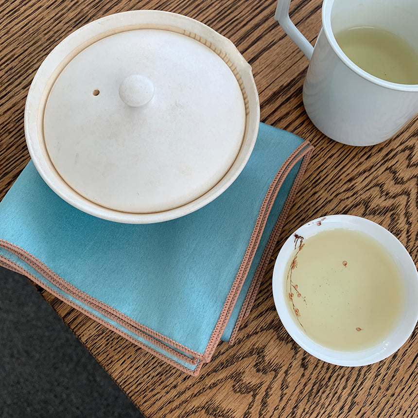 Bojagi Wrap — Celadon