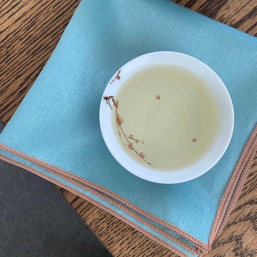 Bojagi Wrap — Celadon