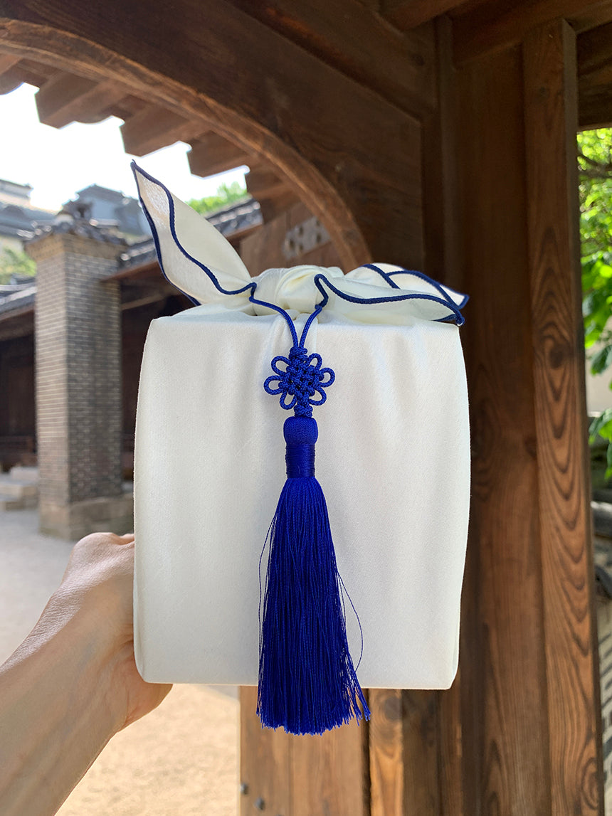 Korean Tassel Norigae – Chrysanthemum Knot | Vivid Set of 10