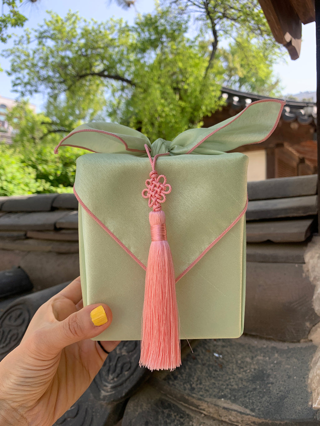 Bojagi Wrap — Blossom