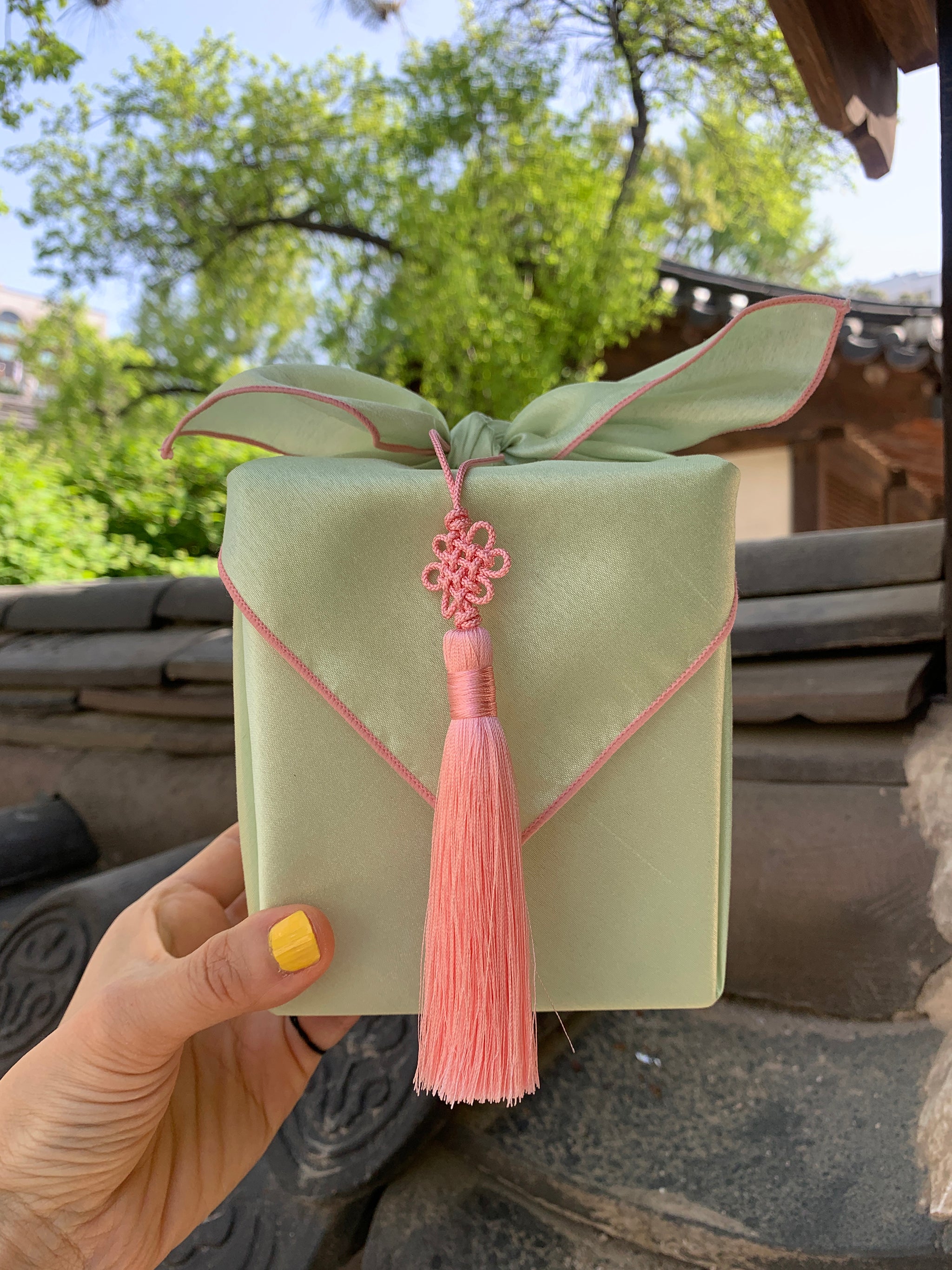 Bojagi Wrap — Blossom
