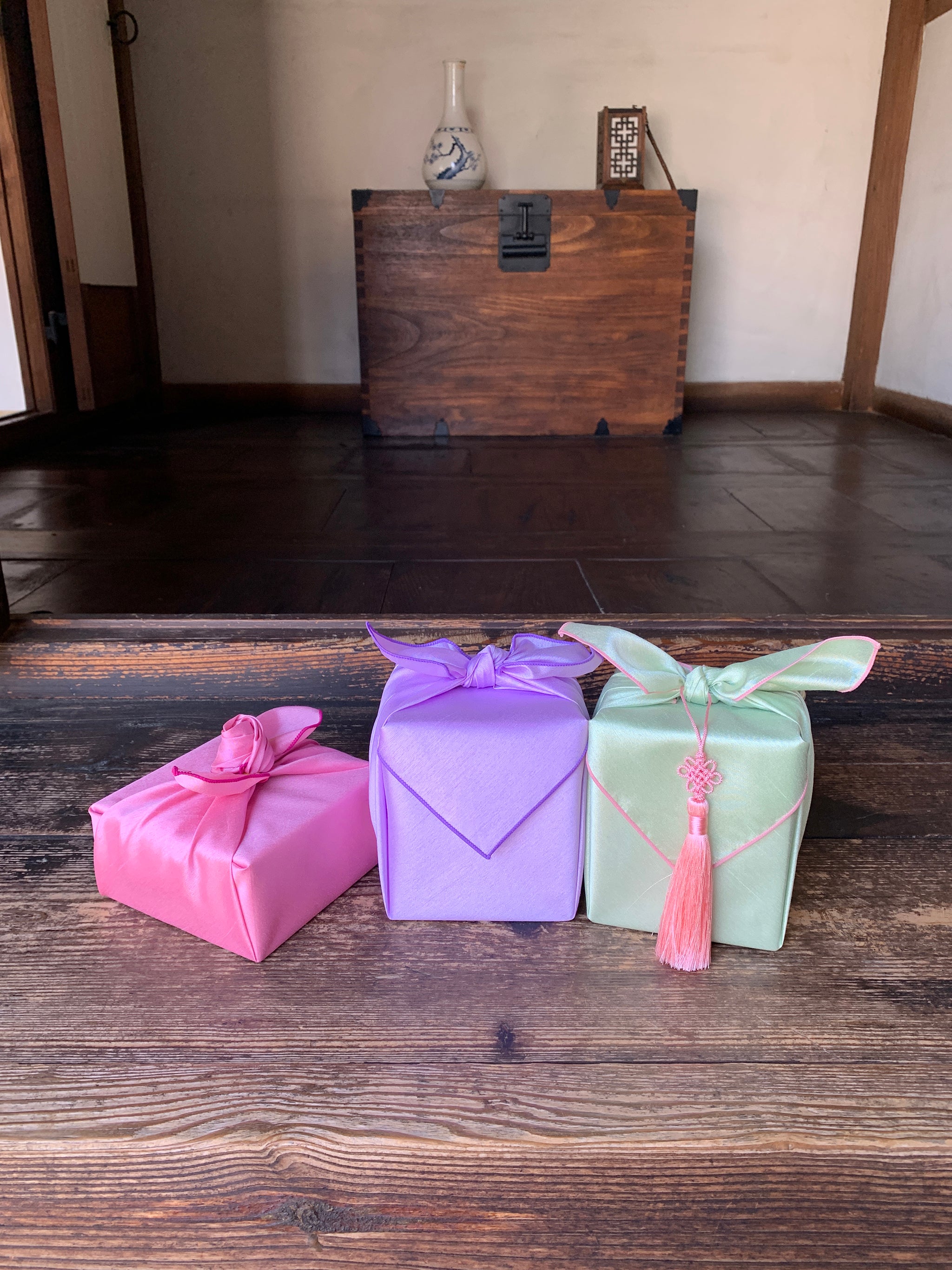 Bojagi Wrap — Blossom