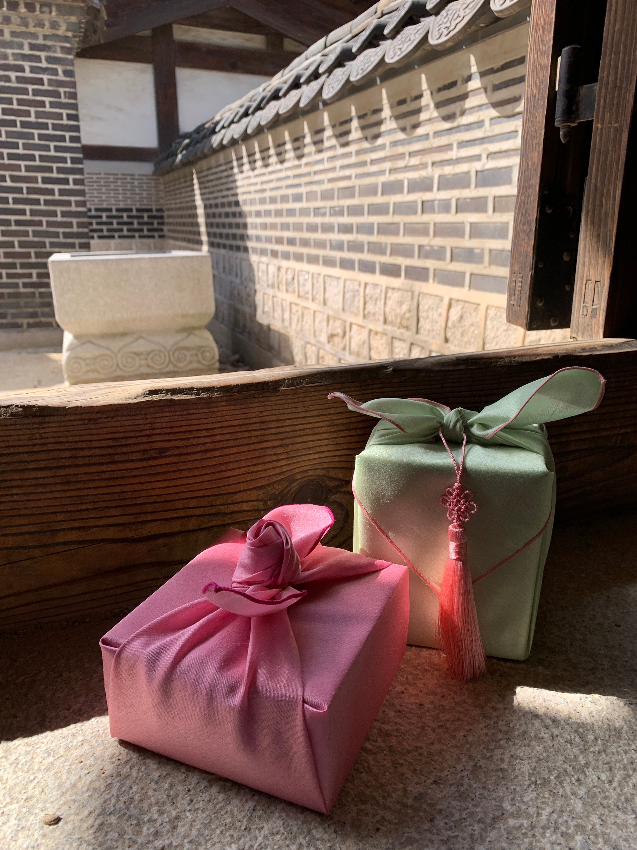 Bojagi Wrap — Blossom