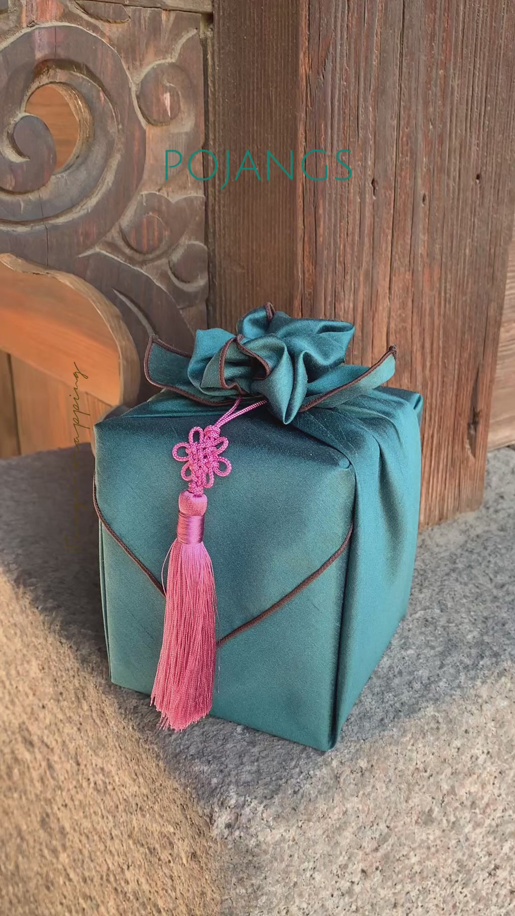 Korean Tassel Norigae – Chrysanthemum Knot | Pastel Set of 10