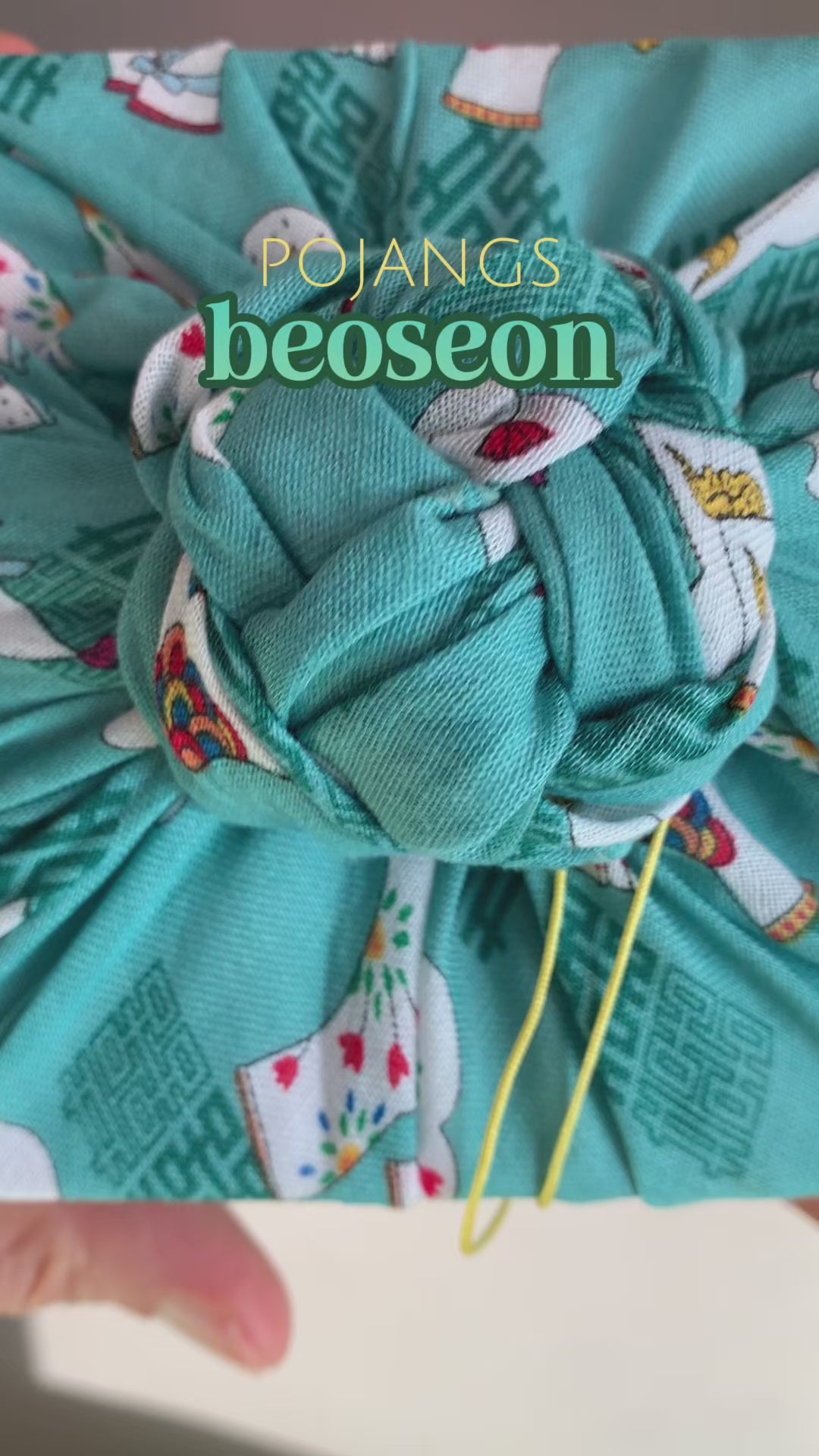 Beoseon Print Bojagi Set (4 Colors)