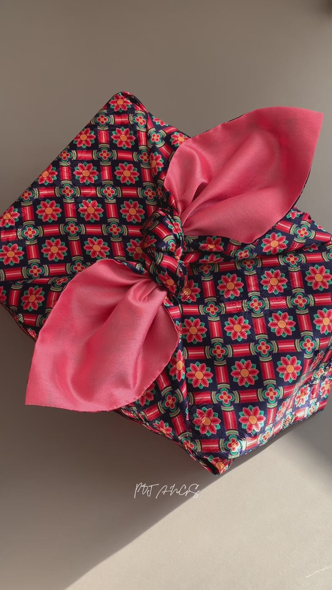 Korean Dancheong Reversible Bojagi 50cm